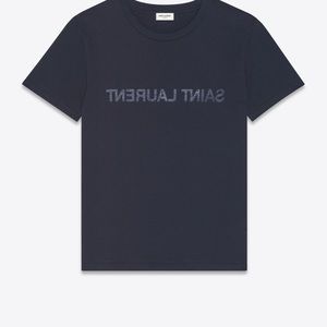 SAINT LAURENT REVERSE T-SHIRT